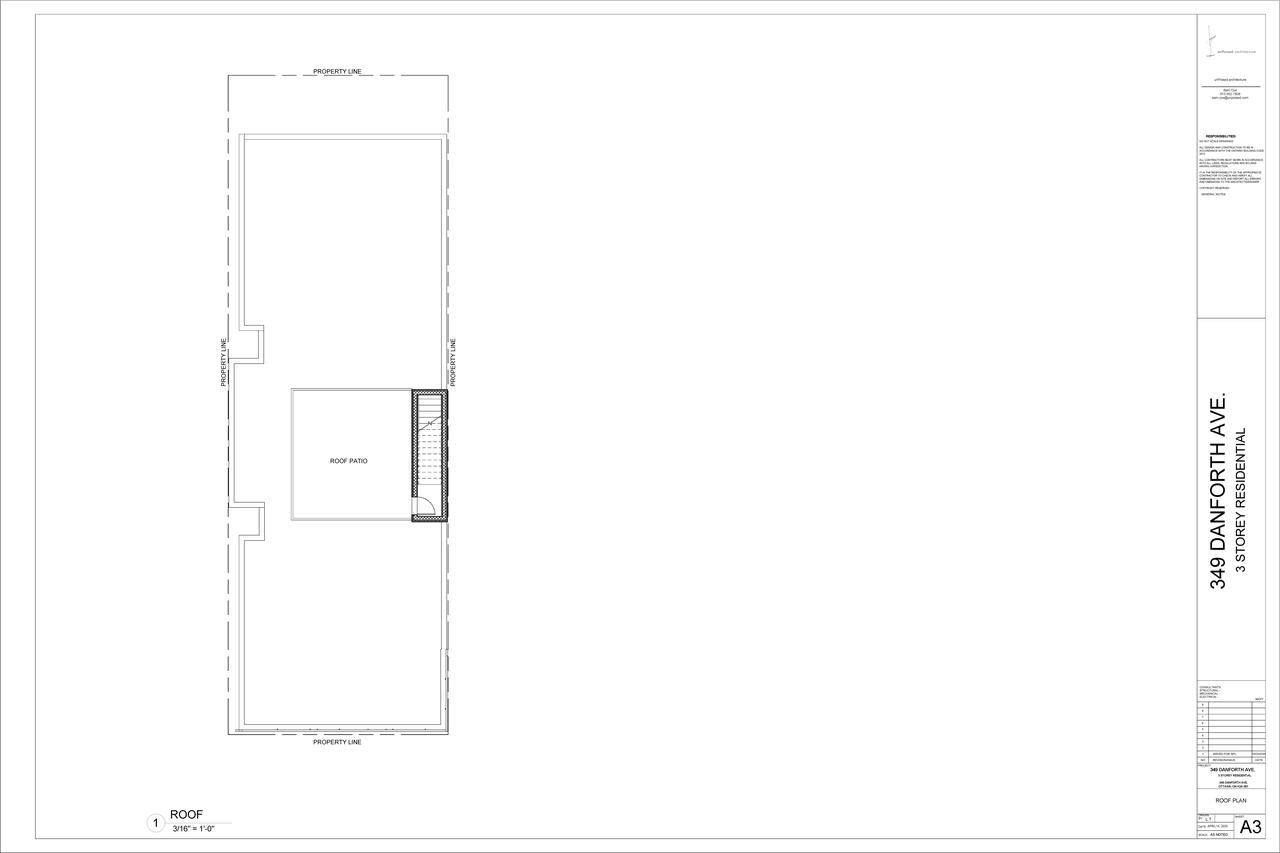 Floor plan for project from page 3 of the file '2021-03-18 - Floor Plans and Elevations - D07-12-20-0140'