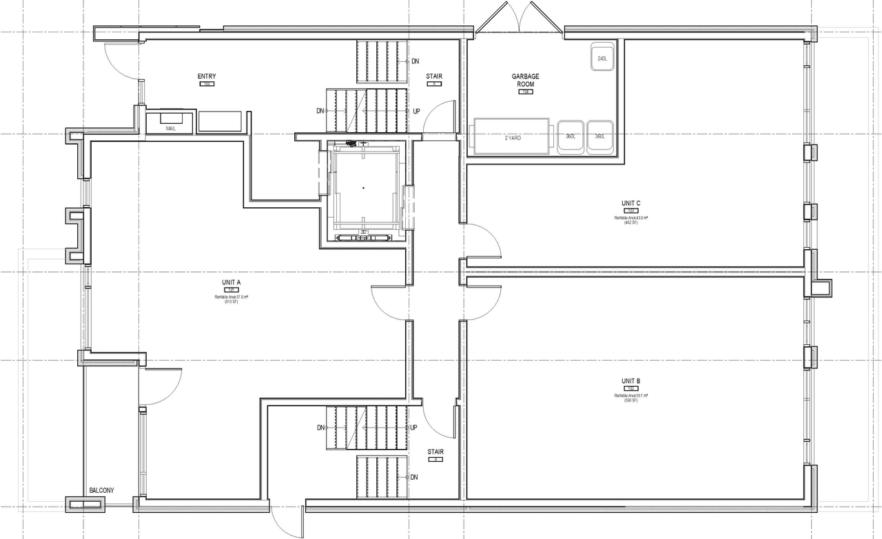 Floor plan for project from page 8 of the file '2020-11-04 - Design Brief - D07-12-20-0142'