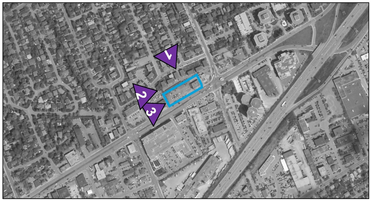 Construction site plan for project from page 5 of the file 'December 2020 - Urban Design Review Package - D07-12-20-0146'