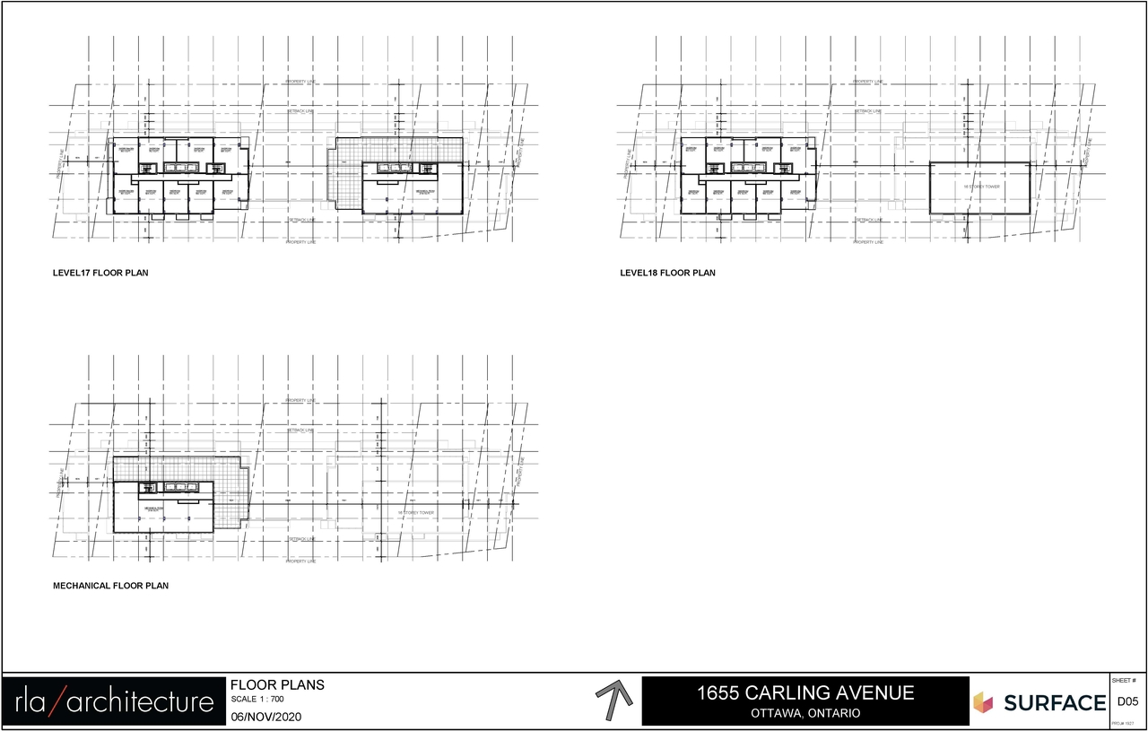 Construction site plan for project from page 13 of the file 'December 2020 - Urban Design Review Package - D07-12-20-0146'