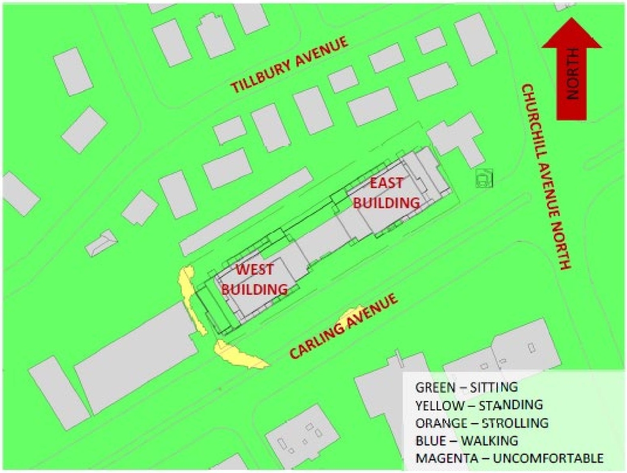 Construction site plan for project from page 26 of the file 'December 2020 - Urban Design Review Package - D07-12-20-0146'