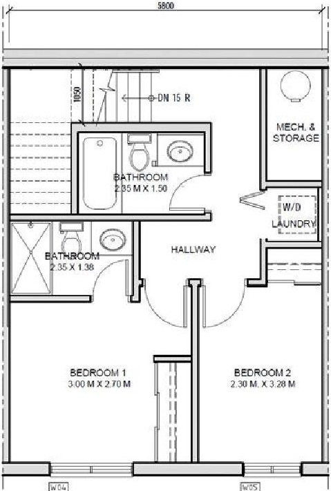 Floor plan for project from page 13 of the file '2020-11-23 - Addendum 2 to Planning Rationale Design Brief - D07-12-20-0163'