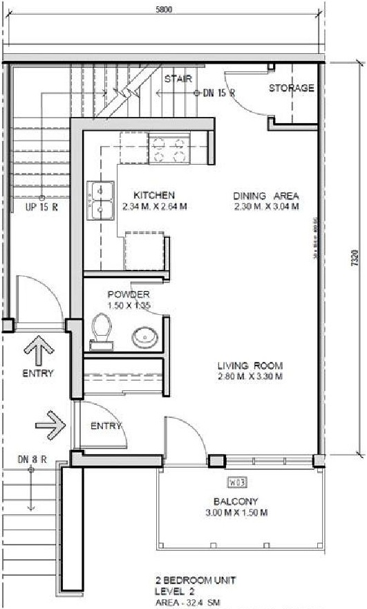 Floor plan for project from page 13 of the file '2020-11-23 - Addendum 2 to Planning Rationale Design Brief - D07-12-20-0163'