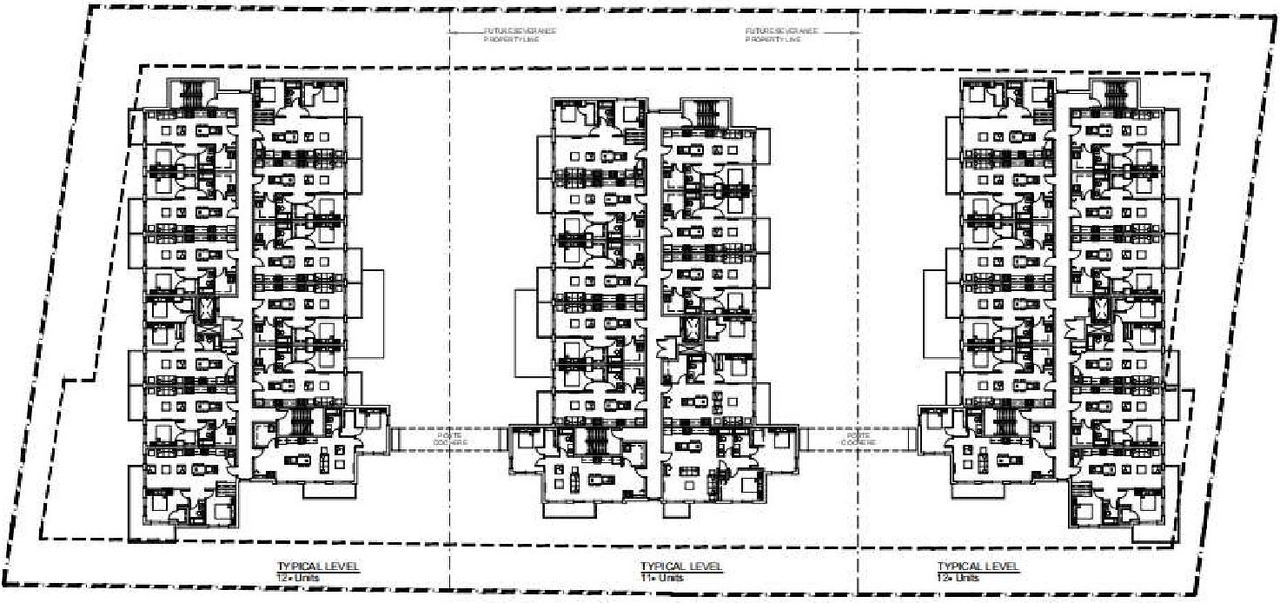 Floor plan for project from page 9 of the file '2021-04-28 - Design Brief - D07-12-20-0164'