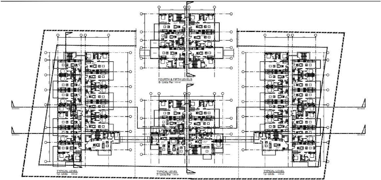 Floor plan for project from page 17 of the file '2021-04-28 - Design Brief - D07-12-20-0164'