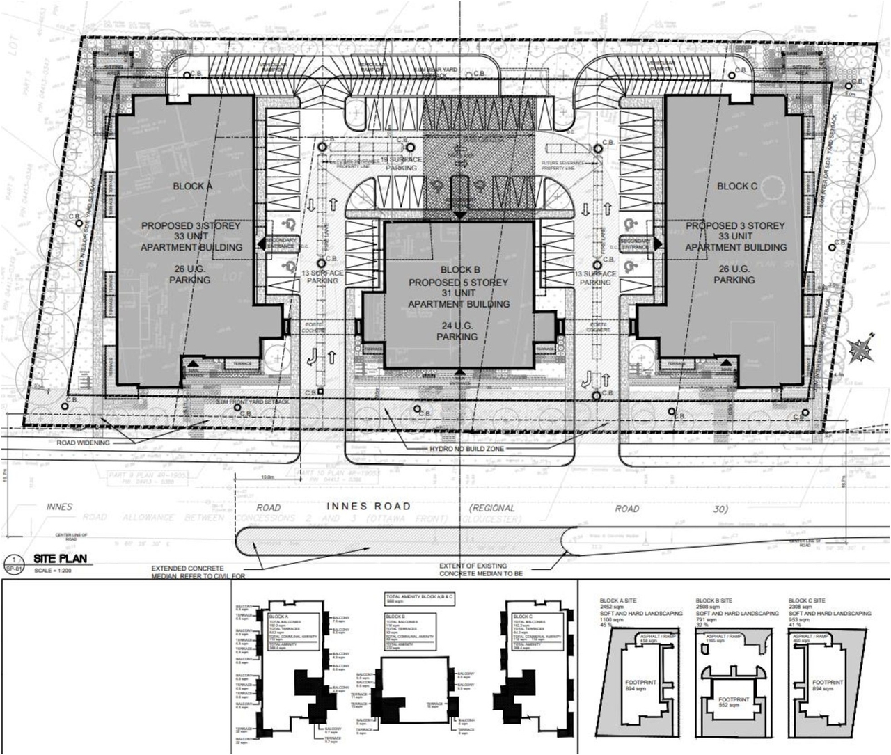 Floor plan for project from page 20 of the file '2021-04-28 - Design Brief - D07-12-20-0164'
