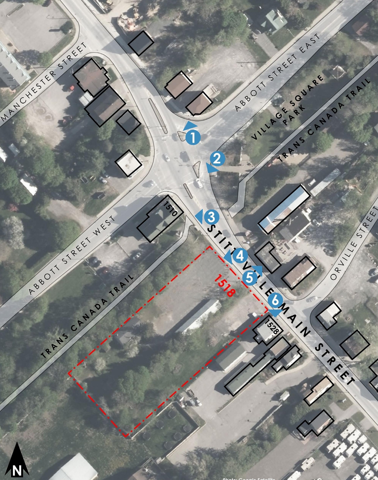 Construction site plan for project from page 2 of the file '2020-12-22- UDRP Presentation - D07-12-20-0167'