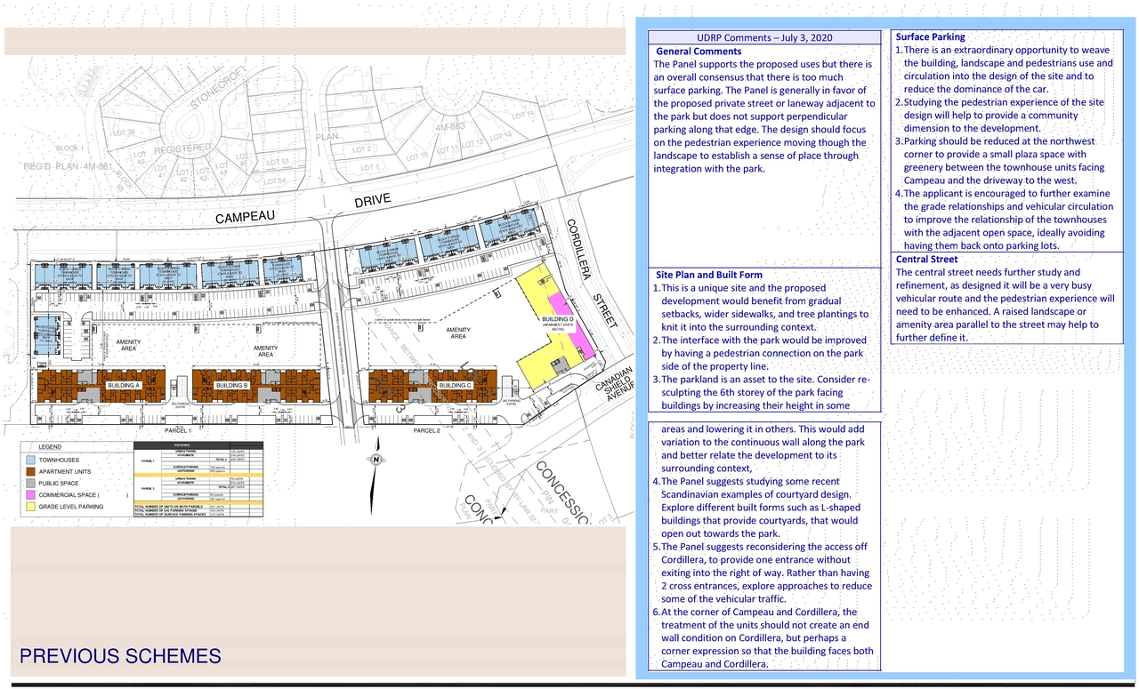 Construction site plan for project from page 5 of the file '2020-12-07 - Design Brief - D07-12-20-0171'