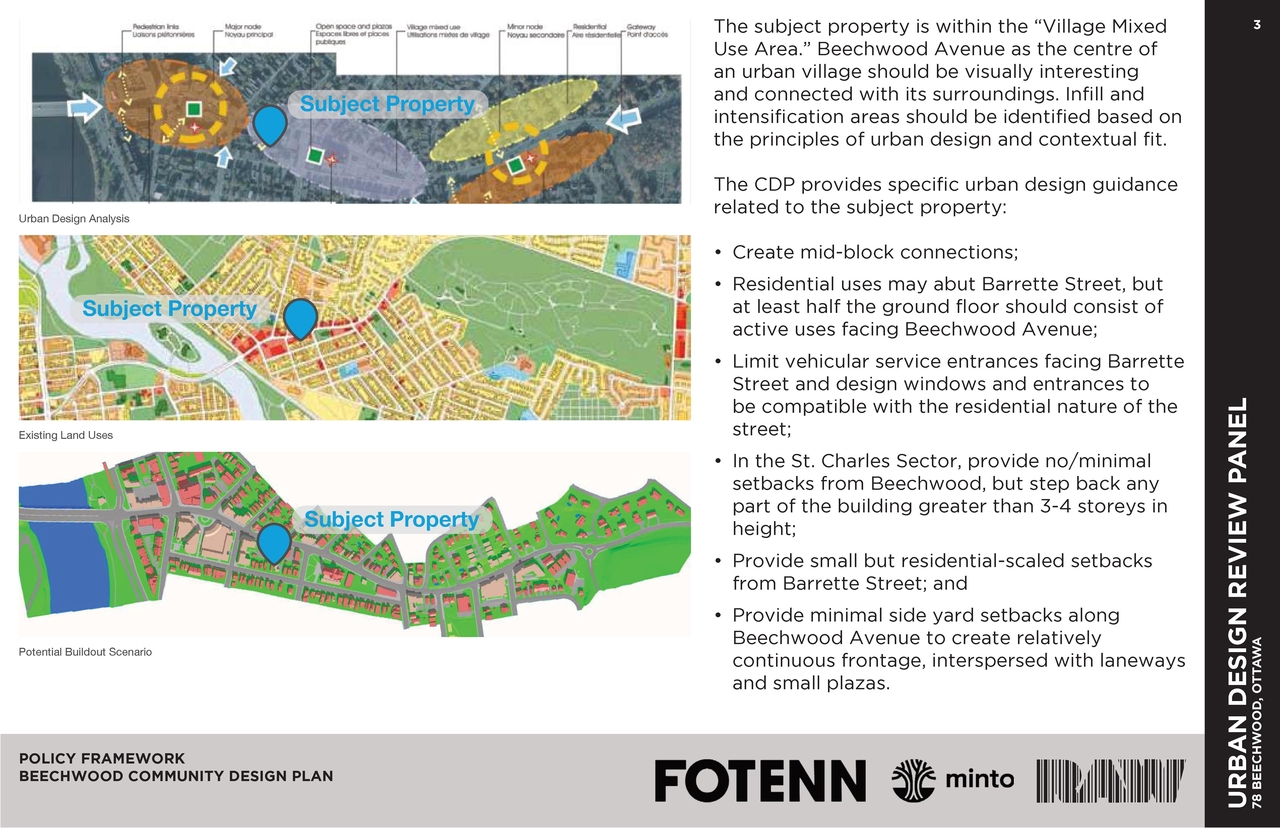 Construction site plan for project from page 3 of the file '2021-02-03 - UDRP Package - D07-12-20-0186'