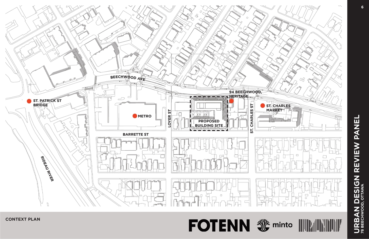 Construction site plan for project from page 6 of the file '2021-02-03 - UDRP Package - D07-12-20-0186'