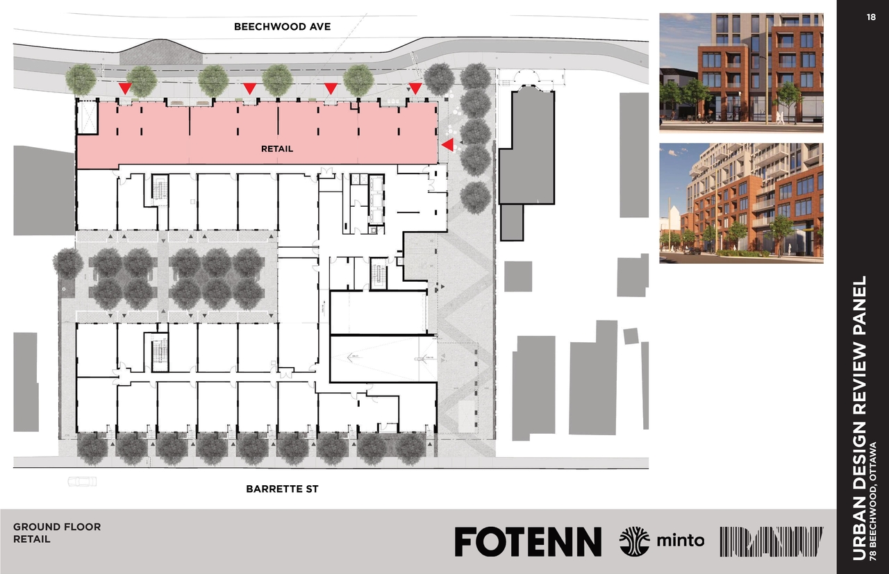 Construction site plan for project from page 18 of the file '2021-02-03 - UDRP Package - D07-12-20-0186'