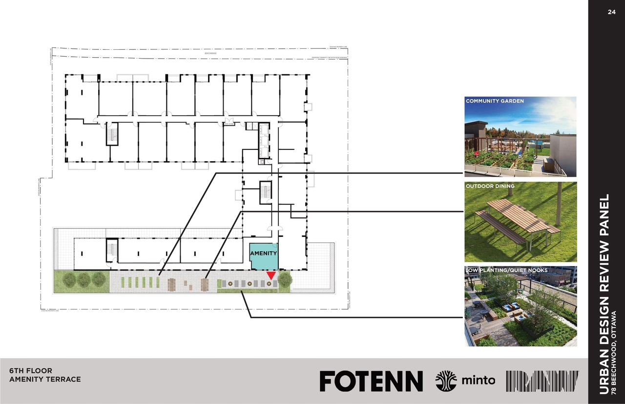 Construction site plan for project from page 24 of the file '2021-02-03 - UDRP Package - D07-12-20-0186'