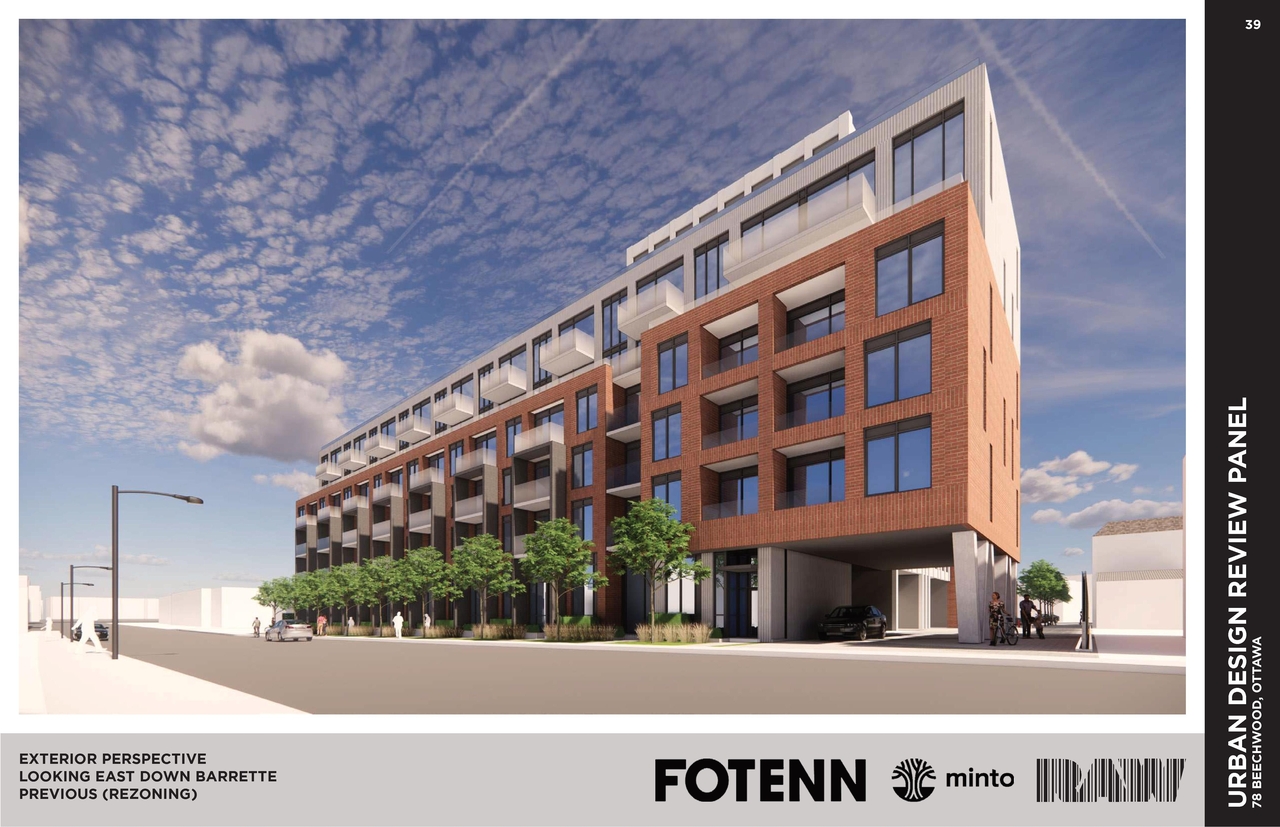 Rendering of building from page 39 of the file '2021-02-03 - UDRP Package - D07-12-20-0186'