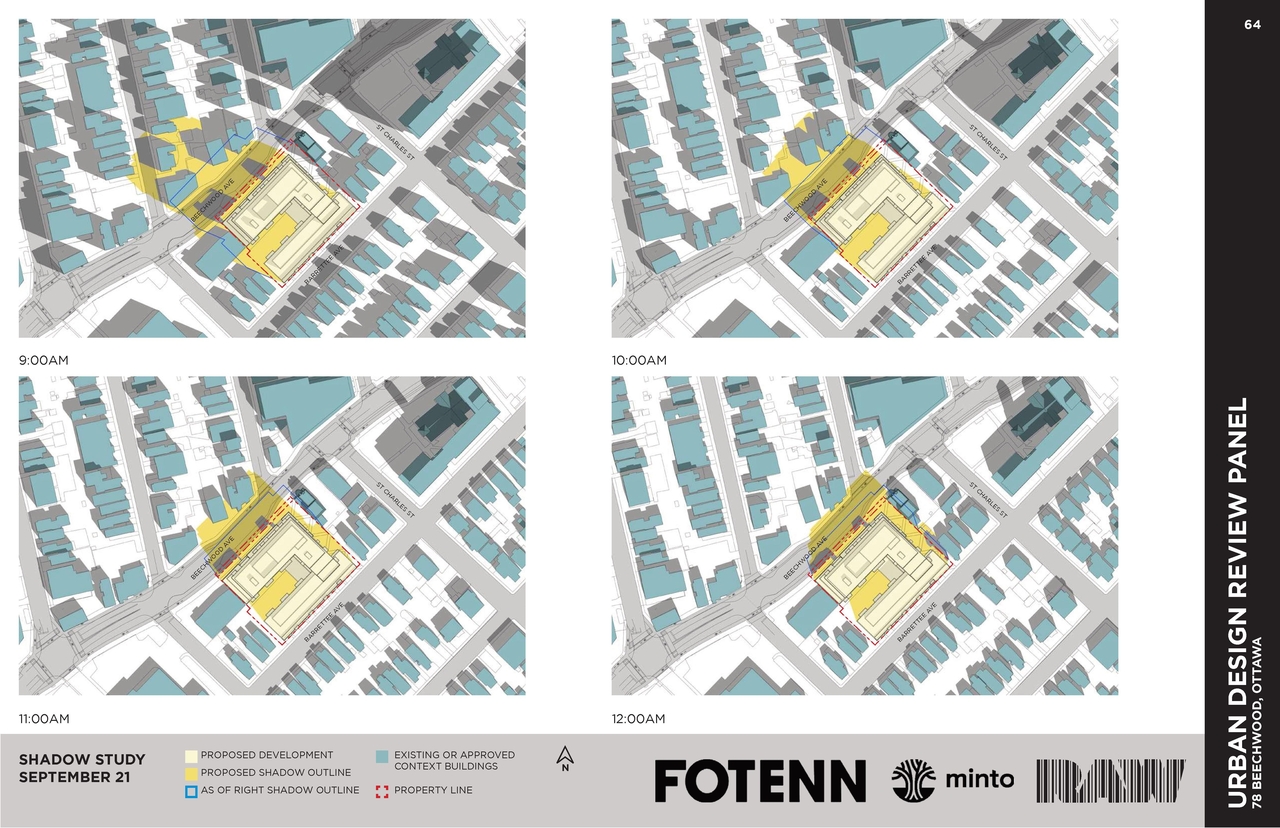 Construction site plan for project from page 64 of the file '2021-02-03 - UDRP Package - D07-12-20-0186'