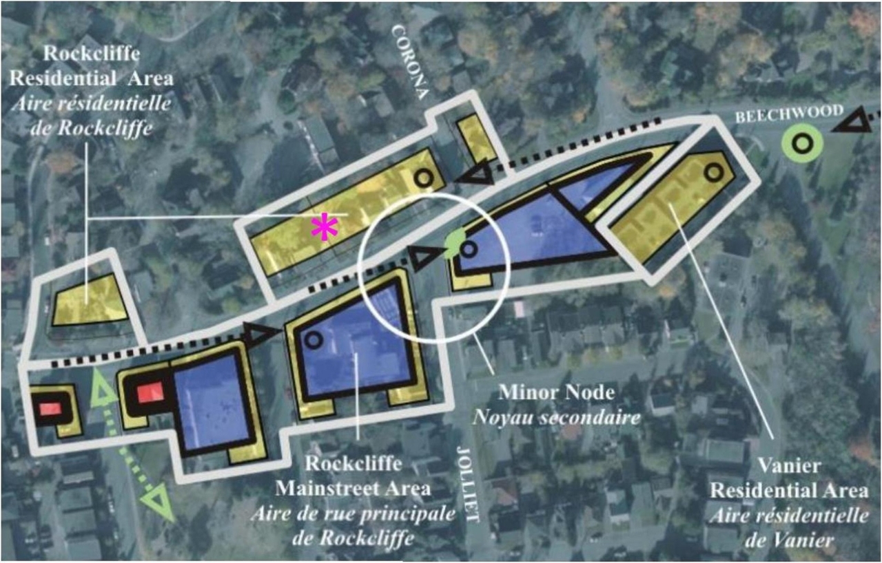 Construction site plan for project from page 5 of the file '2022-05-03 - UDRP Formal Review Package - D07-12-21-0001'