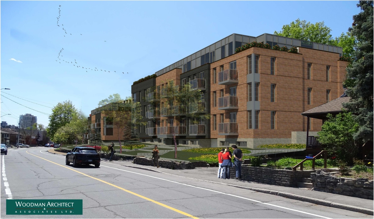 Rendering of building from page 29 of the file '2022-05-03 - UDRP Formal Review Package - D07-12-21-0001'
