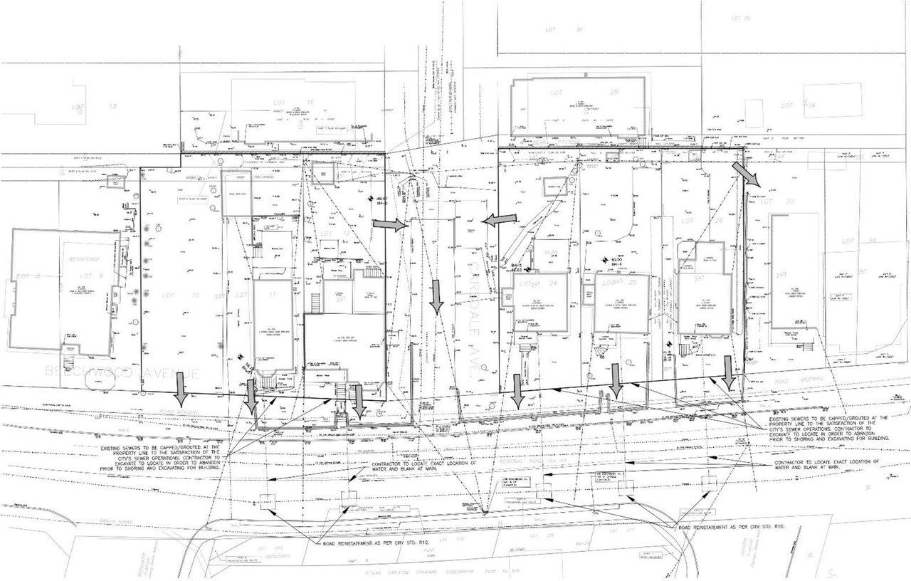 Construction site plan for project from page 37 of the file '2022-05-03 - UDRP Formal Review Package - D07-12-21-0001'
