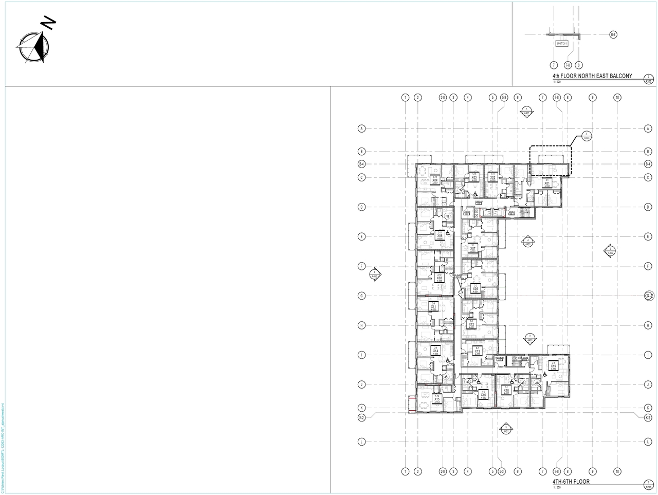 Floor plan for project from page 8 of the file '2023-01-09 - Site & Floor Plans -D07-12-21-0015'