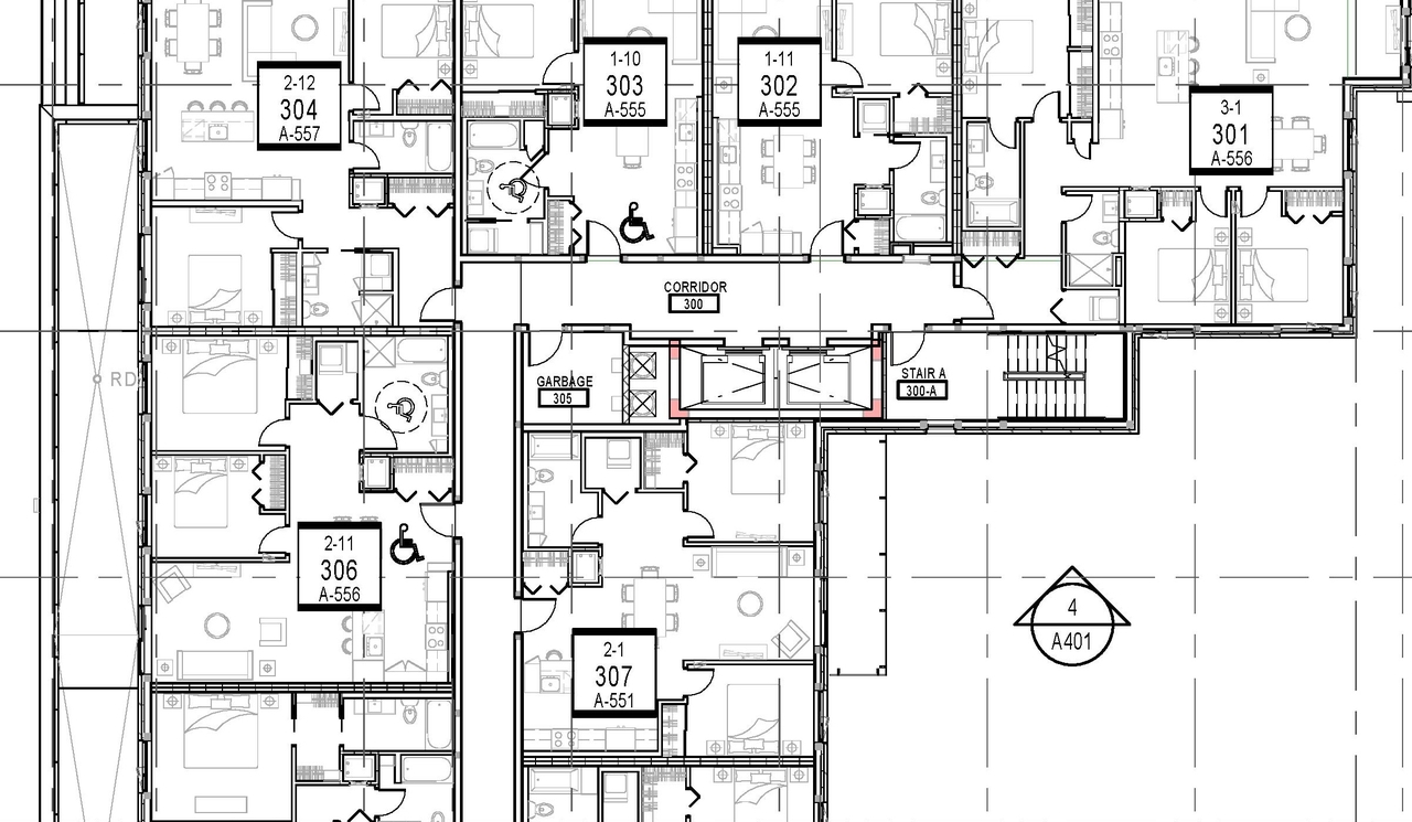 Floor plan for project from page 7 of the file '2023-01-09 - Site & Floor Plans -D07-12-21-0015'