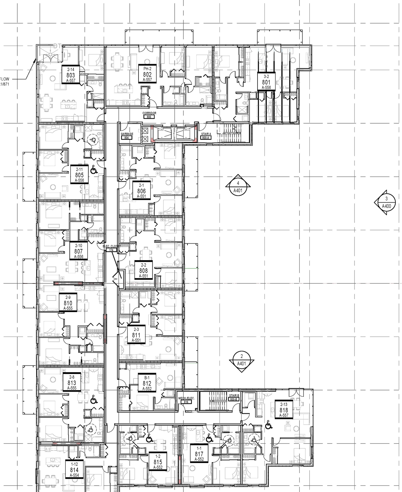 Floor plan for project from page 9 of the file '2023-01-09 - Site & Floor Plans -D07-12-21-0015'