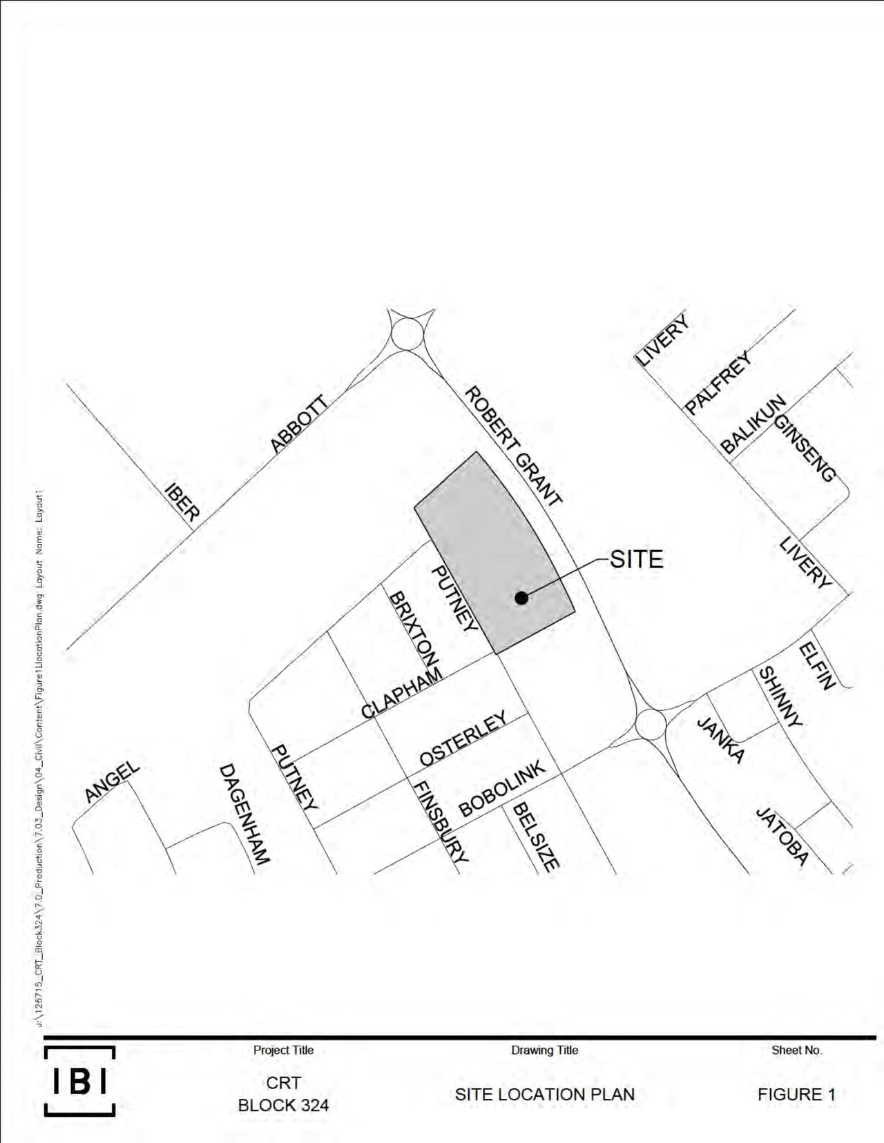 Construction site plan for project from page 23 of the file '2021-08-20 - Design Brief - D07-12-21-0022'