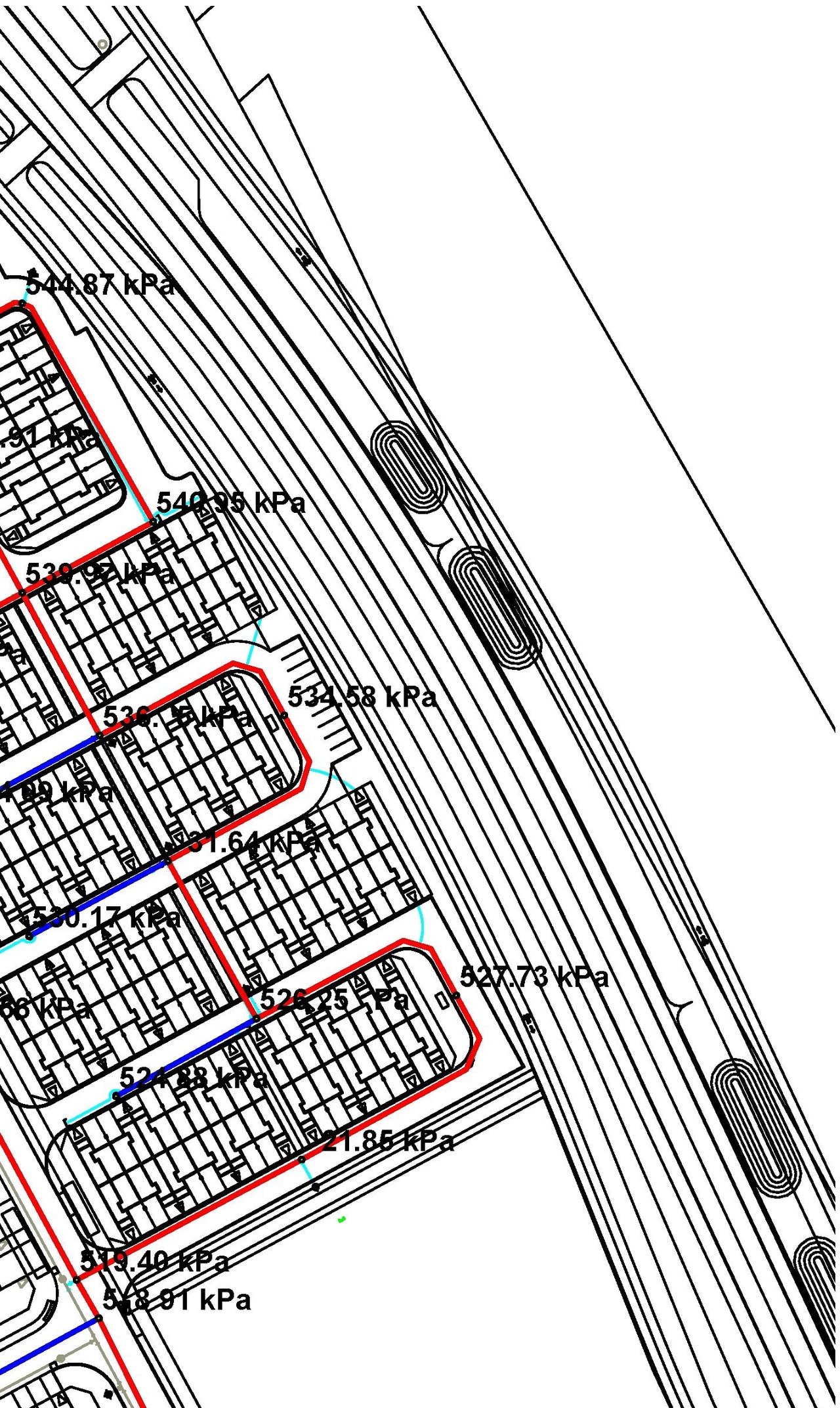Construction site plan for project from page 38 of the file '2021-08-20 - Design Brief - D07-12-21-0022'