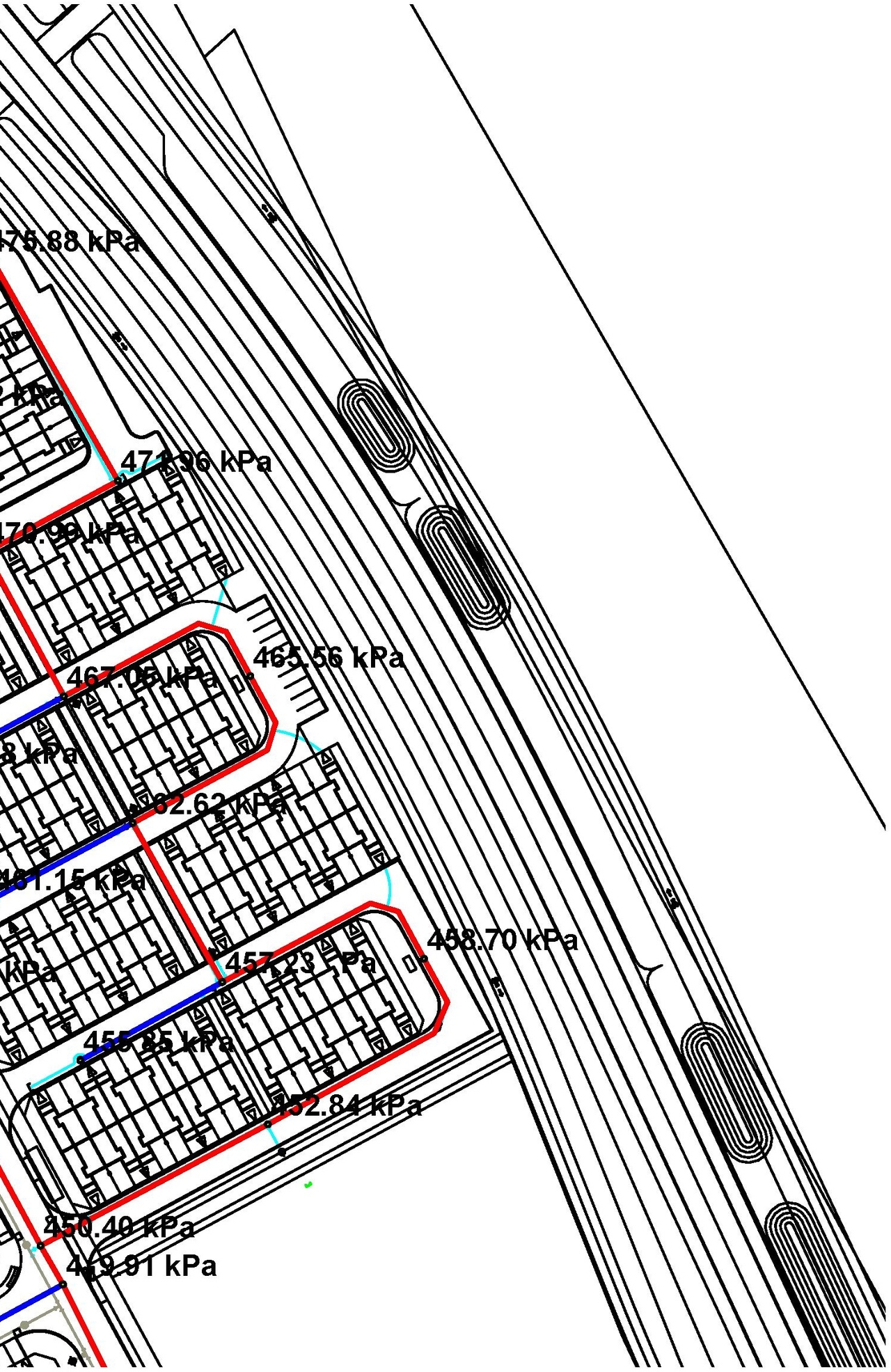 Construction site plan for project from page 39 of the file '2021-08-20 - Design Brief - D07-12-21-0022'