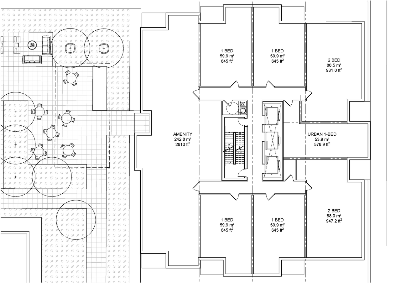 Floor plan for project from page 9 of the file '2022-03-14 - Floor Plans - D07-12-21-0053'