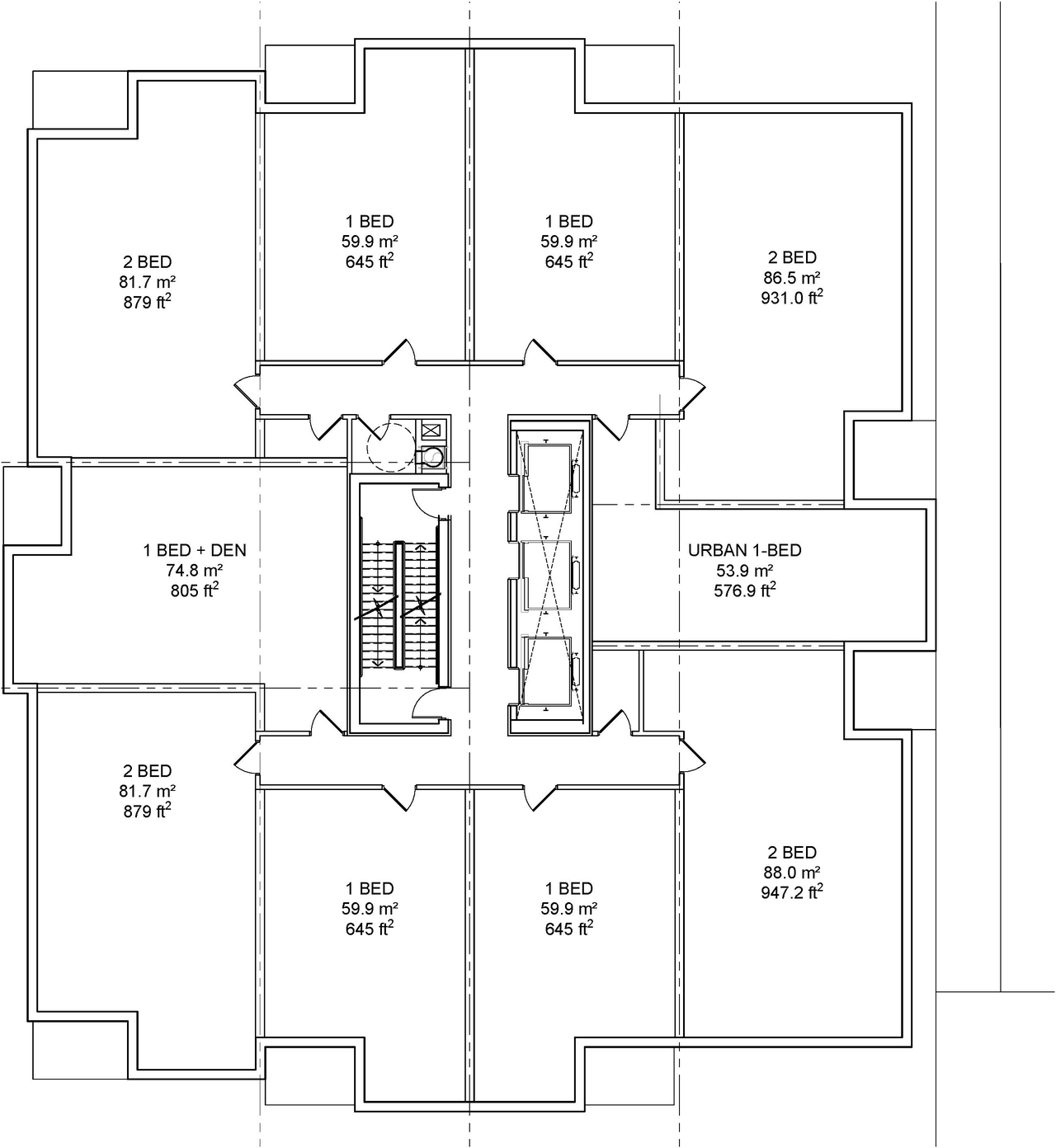 Floor plan for project from page 10 of the file '2022-03-14 - Floor Plans - D07-12-21-0053'