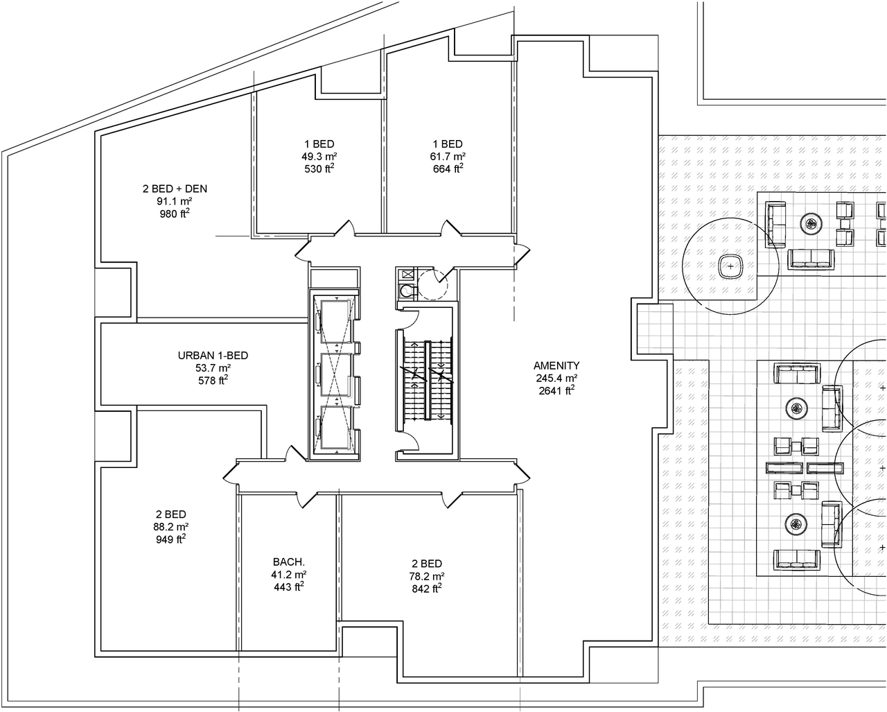 Floor plan for project from page 13 of the file '2022-03-14 - Floor Plans - D07-12-21-0053'