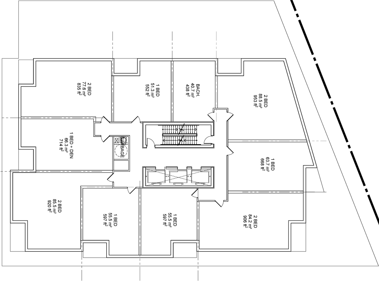 Floor plan for project from page 18 of the file '2022-03-14 - Floor Plans - D07-12-21-0053'