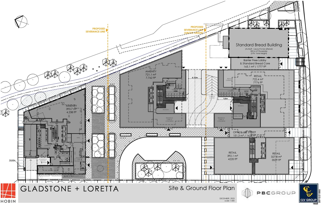 Floor plan for project from page 1 of the file '2024-04-22 - Site and Floor Plans - D07-12-21-0053'