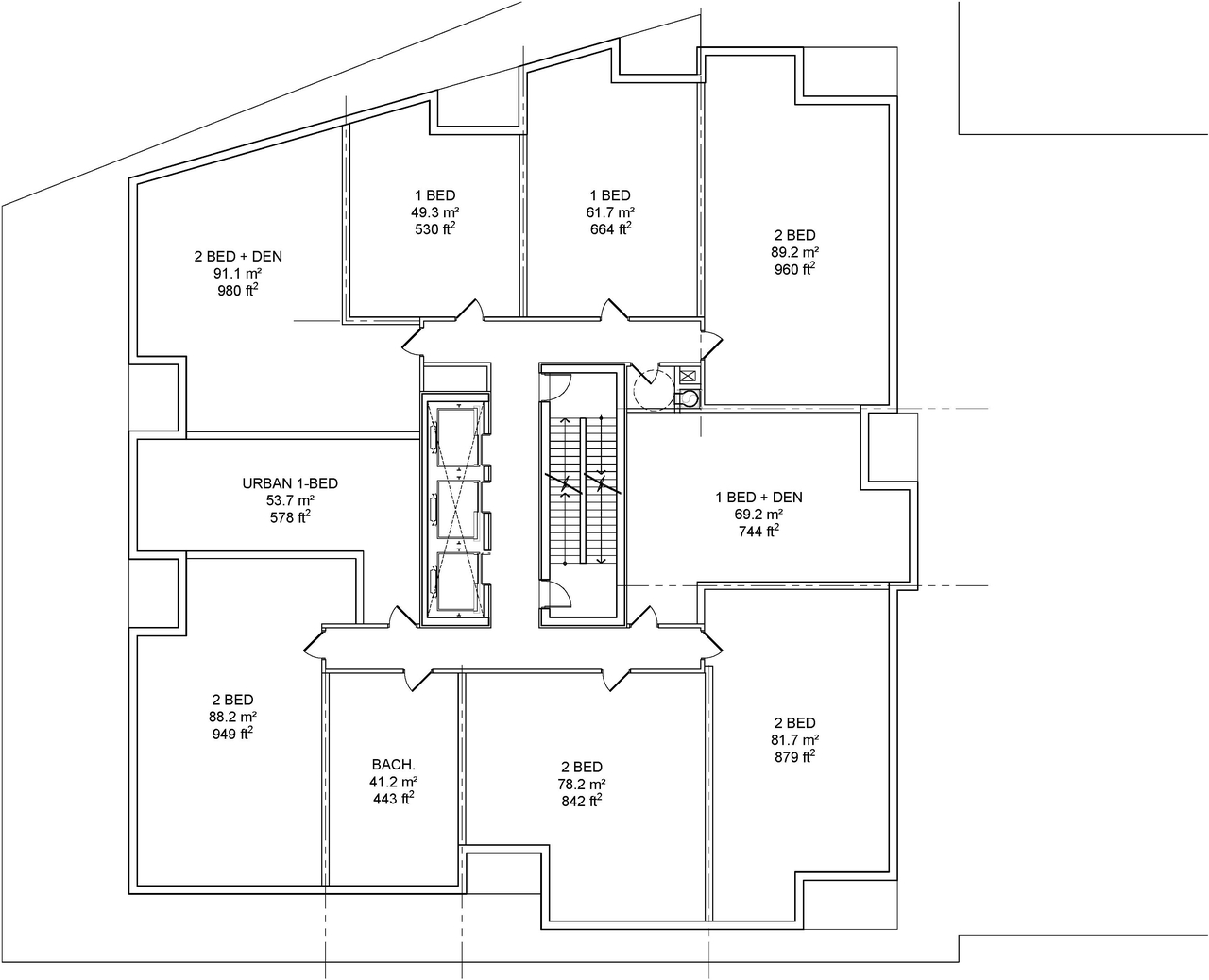 Floor plan for project from page 15 of the file '2024-04-22 - Site and Floor Plans - D07-12-21-0053'