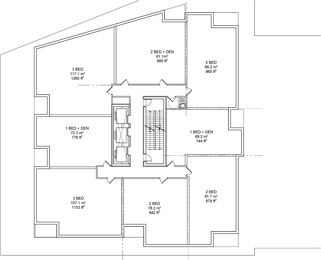 Floor plan for project from page 16 of the file '2024-04-22 - Site and Floor Plans - D07-12-21-0053'