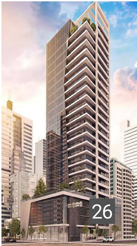 Rendering of building from page 26 of the file '2021-06-30 - UDRP Application Presentation - D07-12-21-0057'