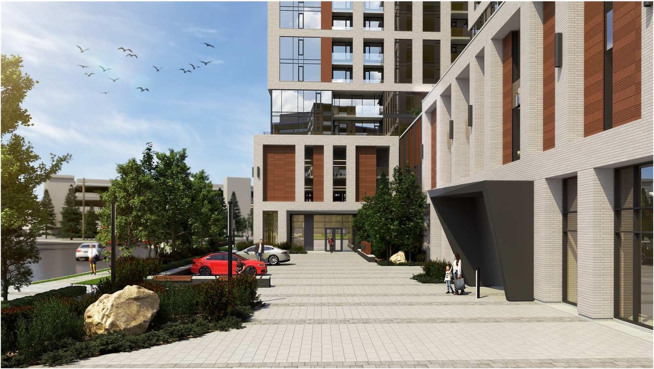 Rendering of building from page 4 of the file '2021-08-09 - Rendering - D07-12-21-0057'