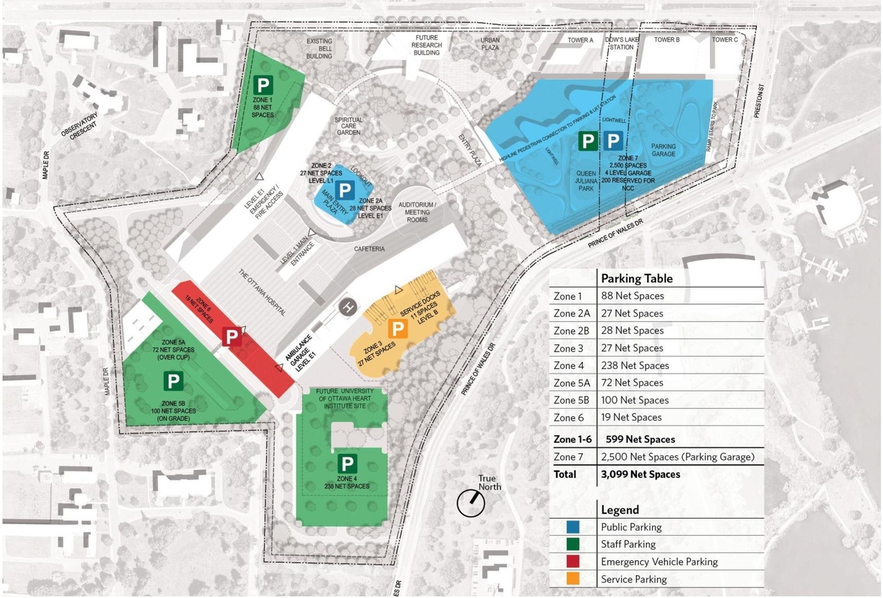 Construction site plan for project from page 29 of the file '2021-08-06 - Revised Design Brief and Planning Rationale - D07-12-21-0059'