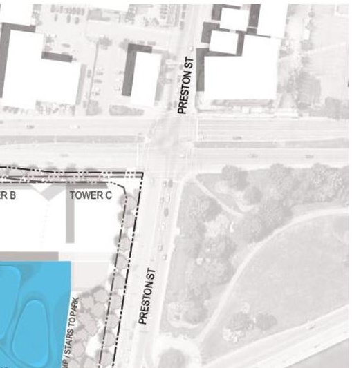 Construction site plan for project from page 29 of the file '2021-08-06 - Revised Design Brief and Planning Rationale - D07-12-21-0059'