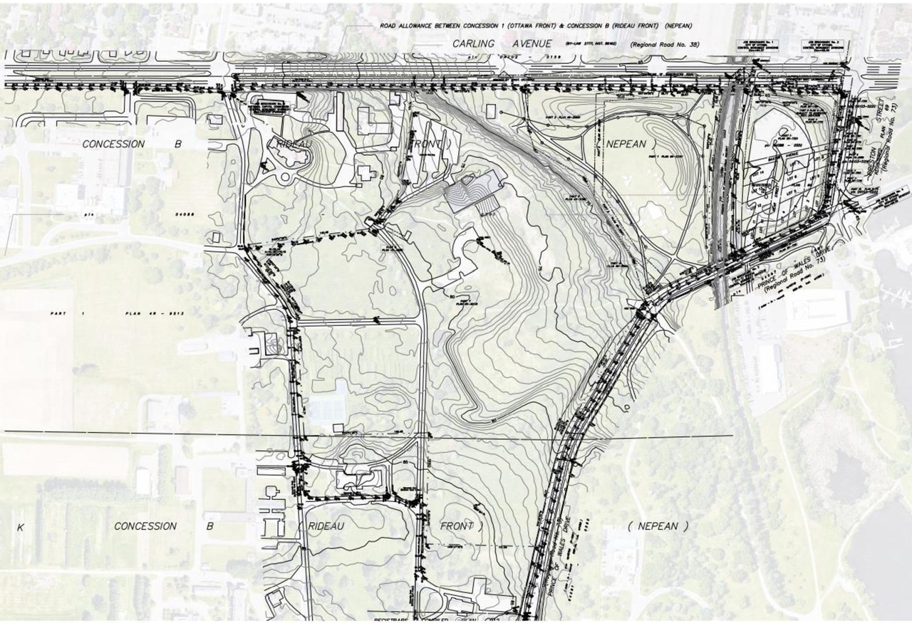 Construction site plan for project from page 10 of the file '2021-10-28 - APPROVED Design Brief and Planning Rationale - D07-12-21-0059'