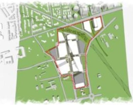 Construction site plan for project from page 17 of the file '2021-10-28 - APPROVED Design Brief and Planning Rationale - D07-12-21-0059'