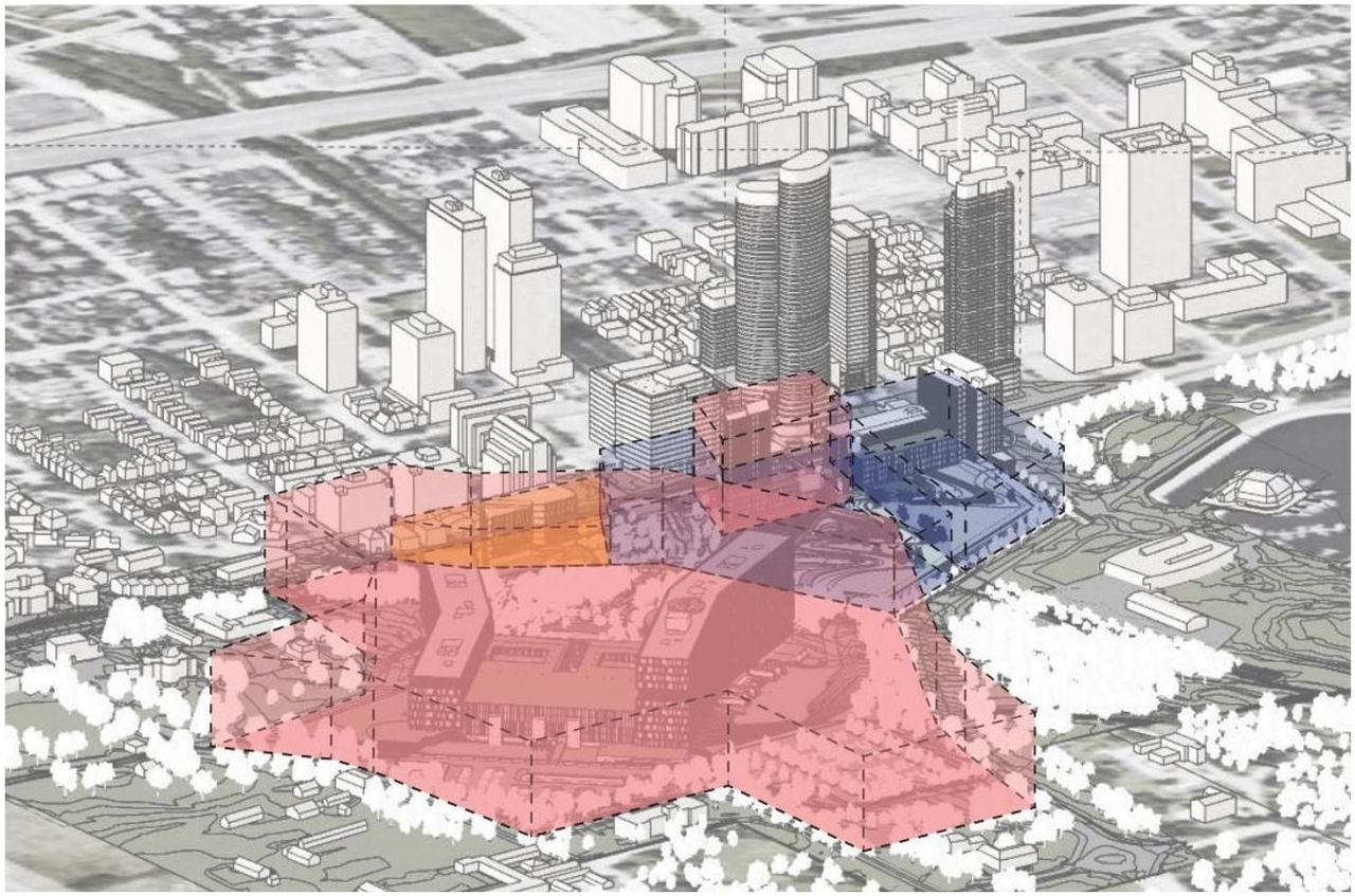 Construction site plan for project from page 49 of the file '2021-10-28 - APPROVED Design Brief and Planning Rationale - D07-12-21-0059'