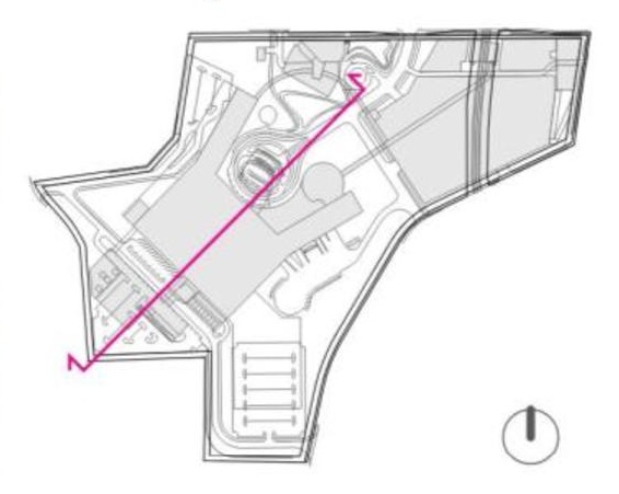 Construction site plan for project from page 49 of the file '2021-10-28 - APPROVED Design Brief and Planning Rationale - D07-12-21-0059'