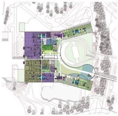 Construction site plan for project from page 55 of the file '2021-10-28 - APPROVED Design Brief and Planning Rationale - D07-12-21-0059'