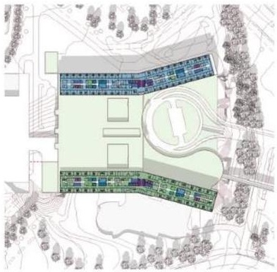 Construction site plan for project from page 55 of the file '2021-10-28 - APPROVED Design Brief and Planning Rationale - D07-12-21-0059'