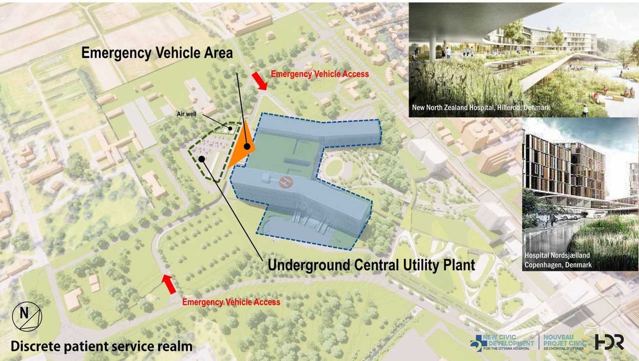 Construction site plan for project from page 10 of the file '2021-06-04 - Urban Design Review Panel Formal Package - D07-12-21-0059'