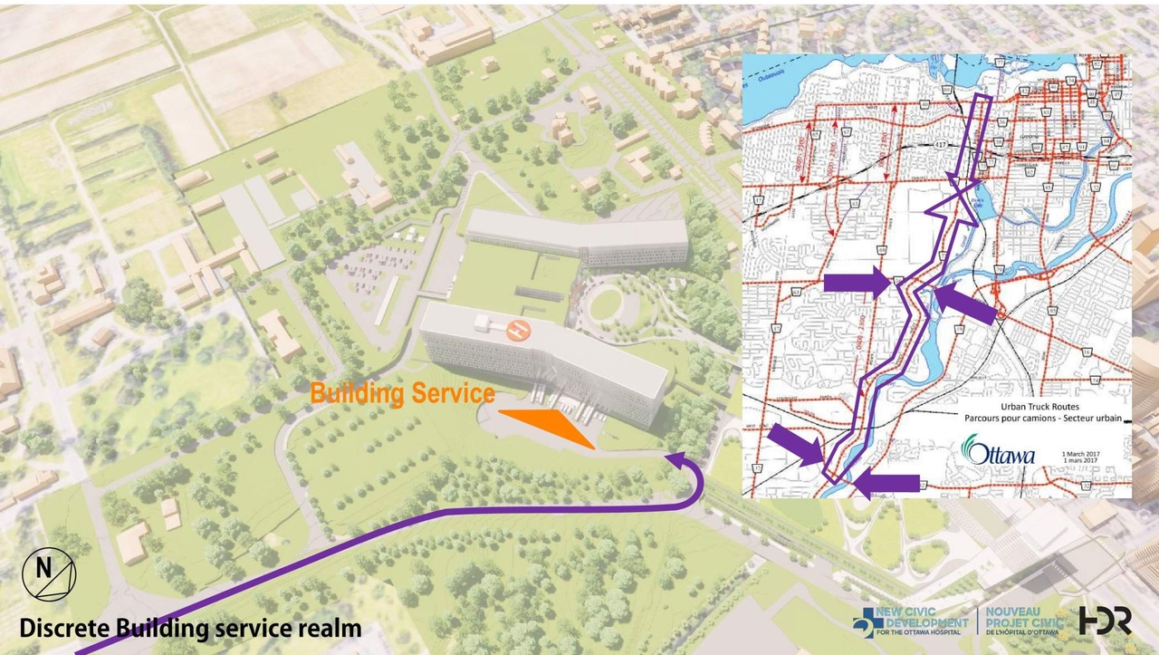 Construction site plan for project from page 11 of the file '2021-06-04 - Urban Design Review Panel Formal Package - D07-12-21-0059'