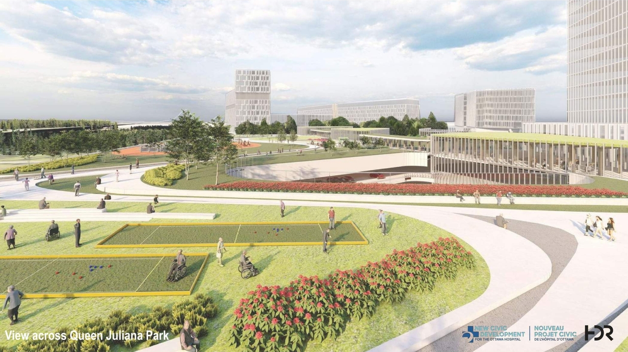 Rendering of building from page 39 of the file '2021-06-04 - Urban Design Review Panel Formal Package - D07-12-21-0059'