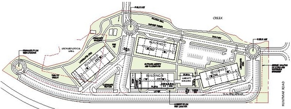 Construction site plan for project from page 12 of the file '2021-05-18 - Urban Design Brief - D07-12-21-0062'