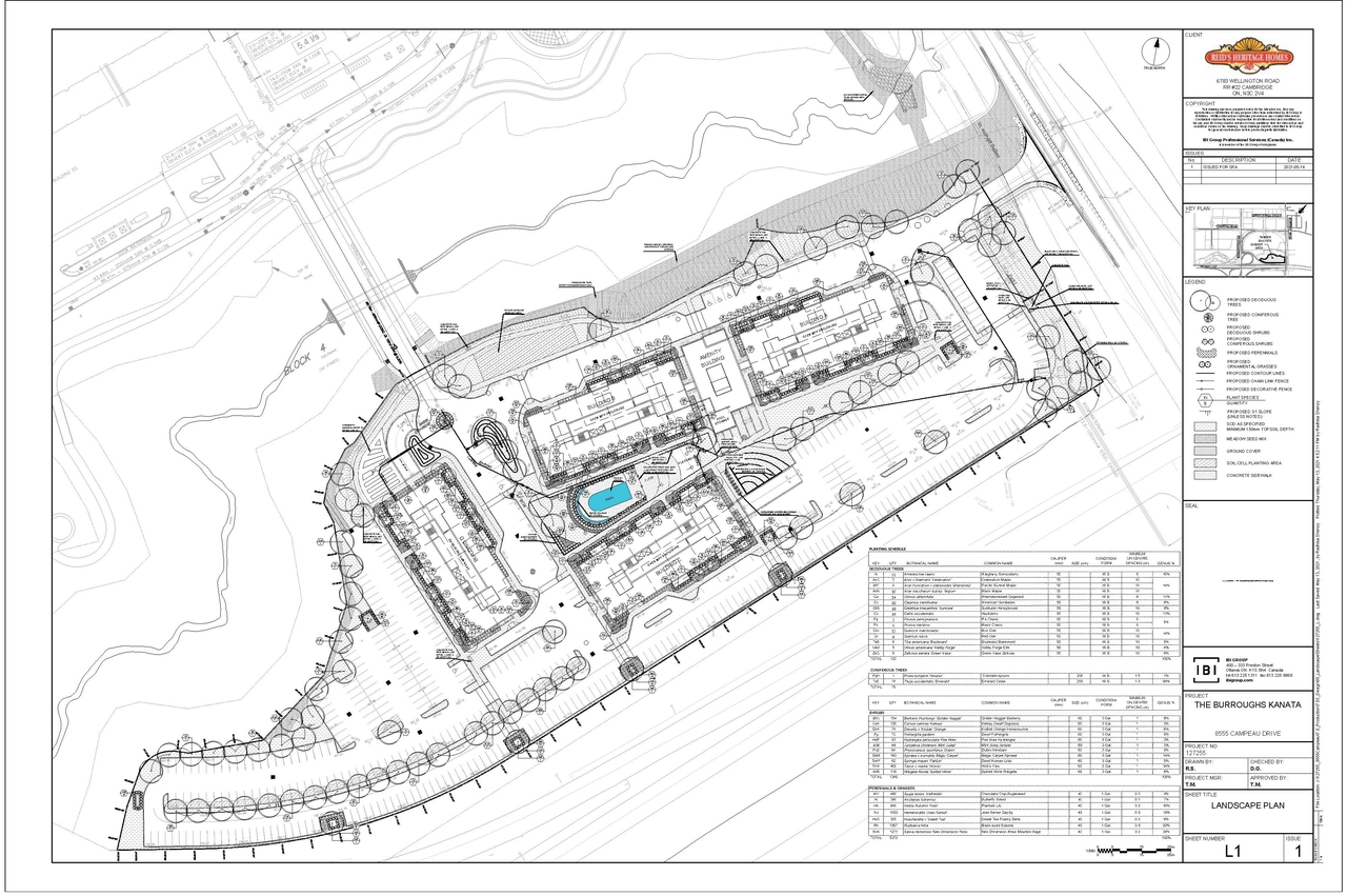 Construction site plan for project from page 32 of the file '2021-05-18 - Urban Design Brief - D07-12-21-0062'