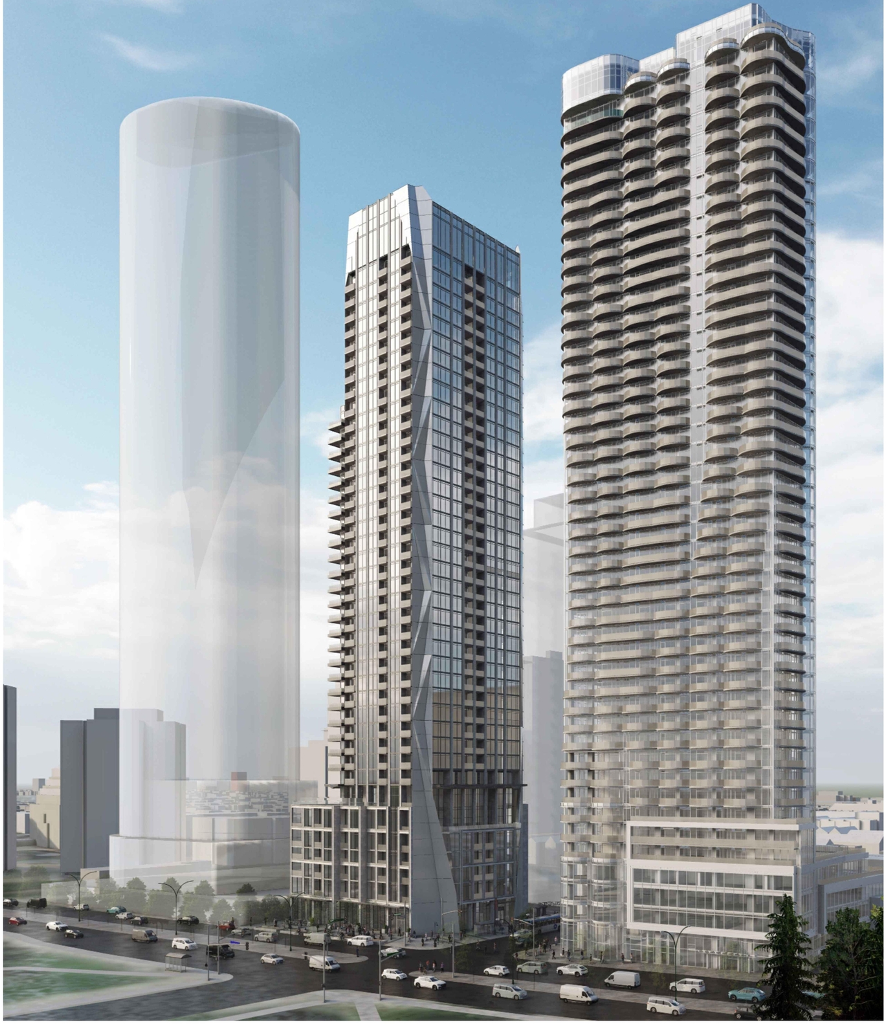 Rendering of building from page 1 of the file '2023-05-05 - Statistics, Floor, Sections, Elevations, Views Plans - D07-12-21-0067'